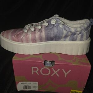 *Add a Splash of Color with Roxy Tie-Dye Sneakers Brand New In Box